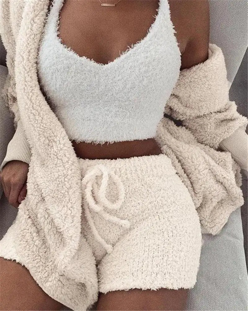 3-Piece Cozy Luxe Lounge Set